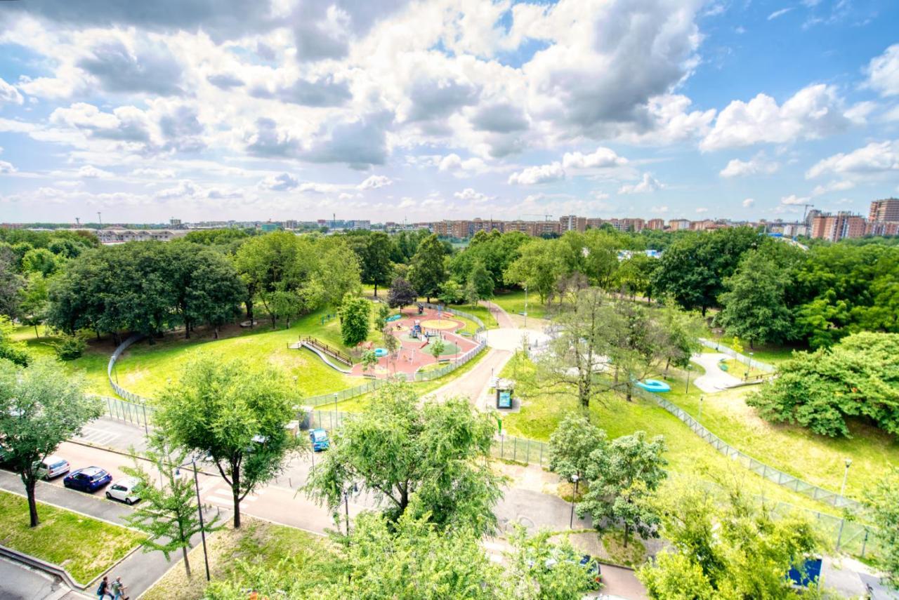 Caseospitali - Casa Park View, Ampio Trilocale Per Famiglie Sul Parco Milaan Buitenkant foto